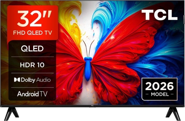 TCL 32" QLED televízió 32S5L – 1 db
