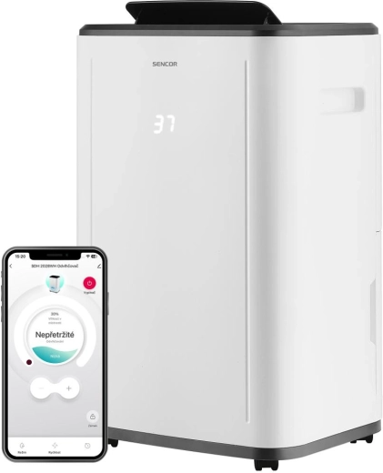 Sencor SDH 2028WH intelligens, Wi-Fi-s mobil páramentesítő