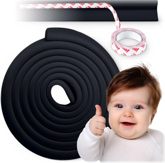 RICOKIDS élvédő habszalag, fekete, 6 m