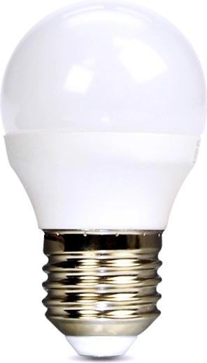 Solight LED miniglobe izzó E27 6 W 6000 K 510 lm