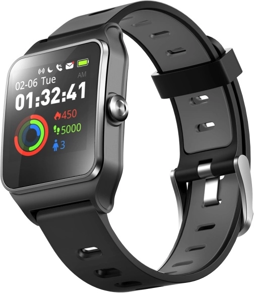 Okos sport órák Umax U-Band P1 PRO fekete