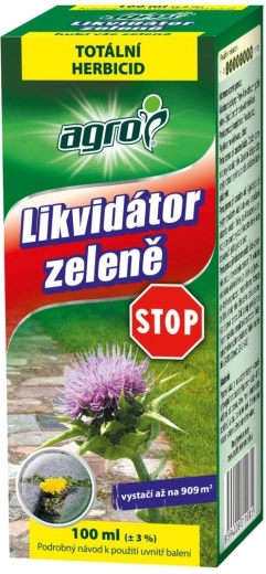 STOP Zöldirtó 100 ml – totális szisztémás gyomirtó