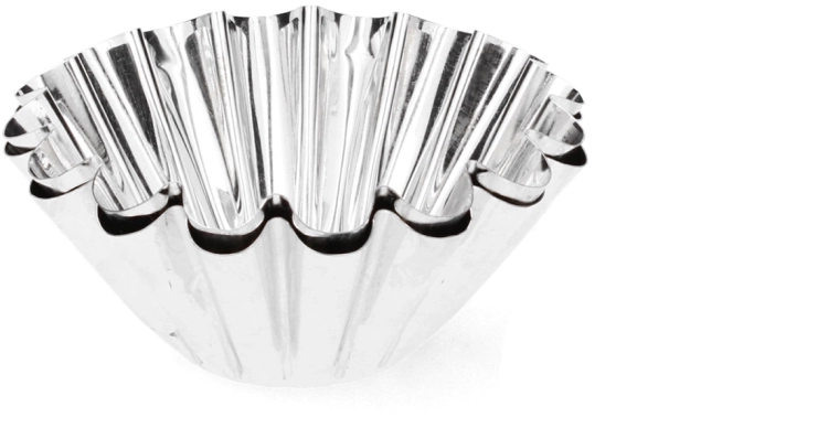 Classic fém muffinformák készlete, 9,6 cm átmérő, 2 db