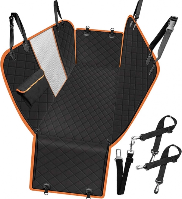 PETSI vízálló autós üléshuzat kutyáknak, hátsó ülésekre, univerzális méret