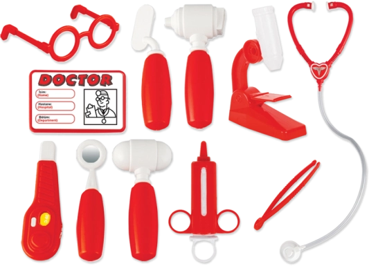 Kis orvosi készlet táskával gyermekeknek PILSAN