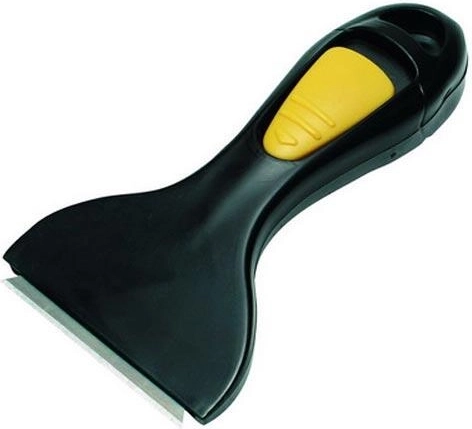 Üveg- és üvegkerámia főzőlap kaparó védőkupakkal