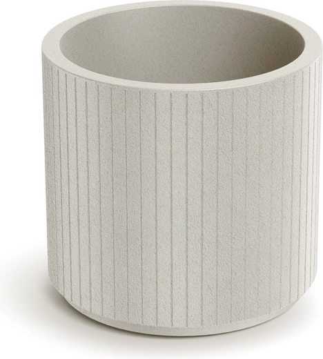Coro Round virágtartó 40 cm homokszínű