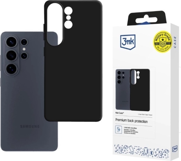 3mk Matt Case matt tok Samsung Galaxy S26 Ultra – fekete