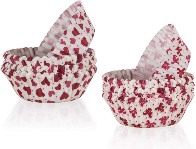 LOVE muffinpapír kosárkák 8,7 cm, 100 db