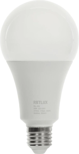 Retlux classic E27 LED izzó, 20 W, meleg fehér