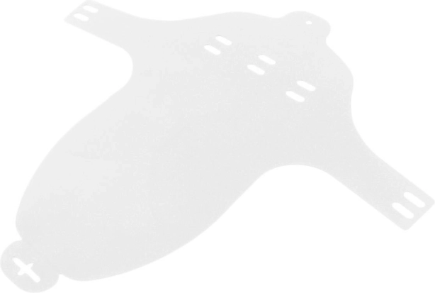 Rw20c első kerékpár sárvédő fehér