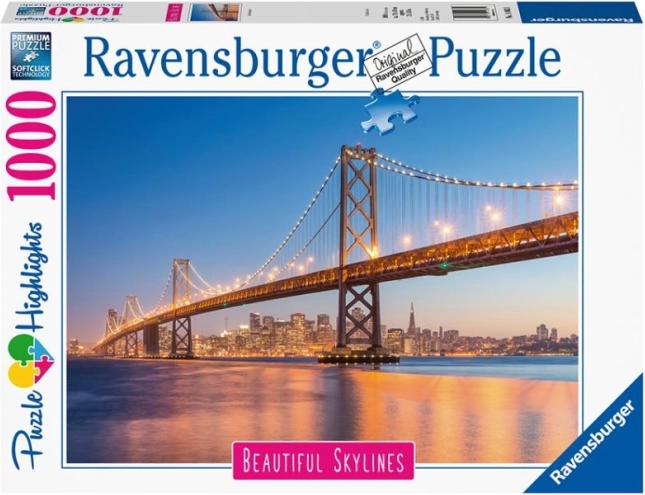 Puzzle San Francisco - 1000 darab