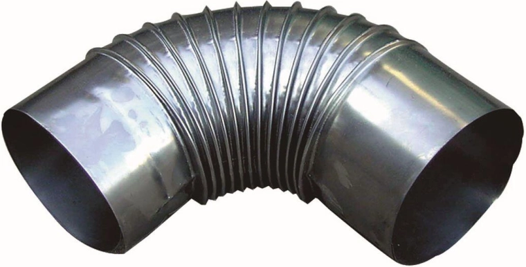 Füstcső könyök 125 mm