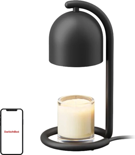 SwitchBot okos gyertya-melegítő (candle warmer) fekete
