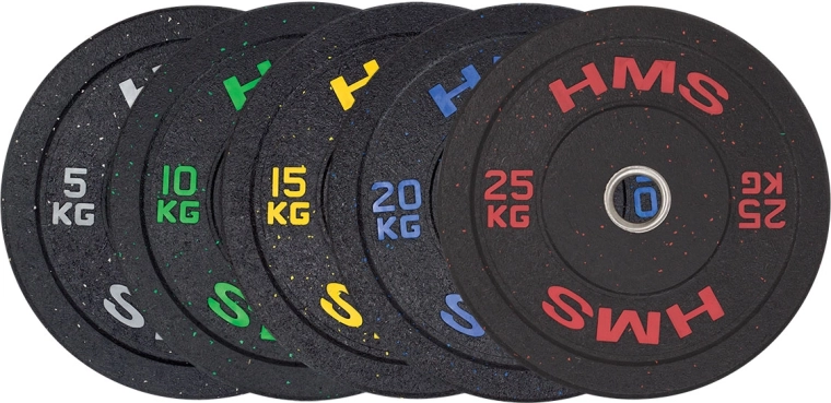 HMS olimpiai bumper súlytárcsa 5 kg