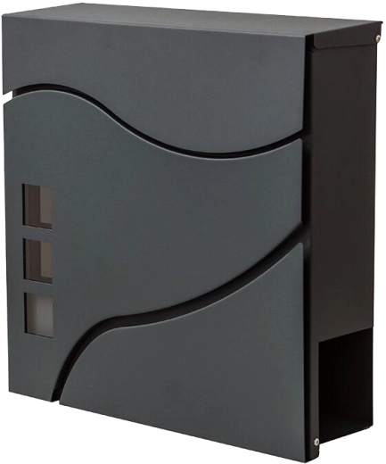 Stork postaláda 37 × 37 × 10,5 cm, horganyzott és porszórt bevonattal