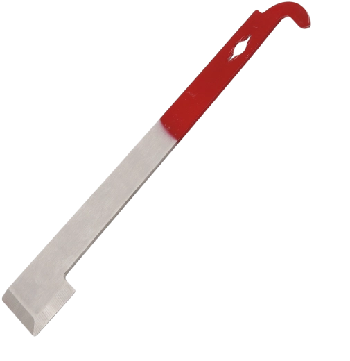 Rozsdamentes acél méhészvéső távtartóval, 27 cm