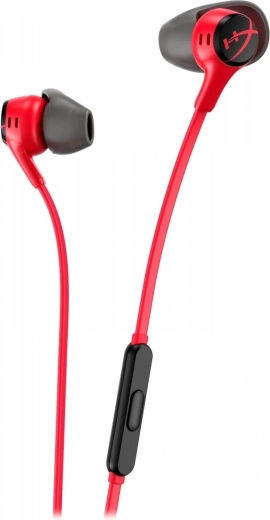HyperX Cloud Earbuds II piros – vezetékes gamer fülhallgató