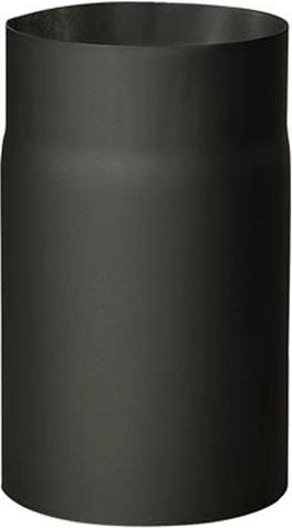 Füstcső 150 mm, 250 mm hossz, fekete