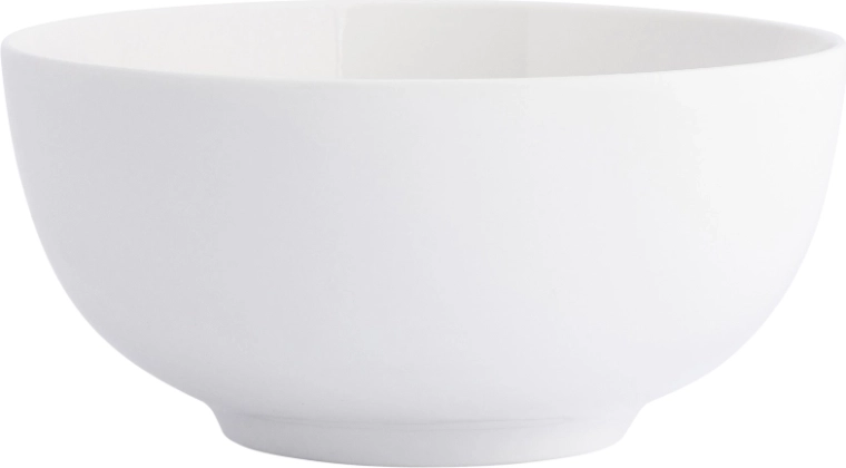 Bella krémszínű porcelántál 14 cm, 630 ml