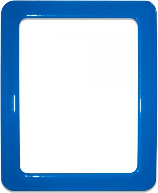 Mágneses öntapadós keret 19,0 × 23,8 cm méretben – kék