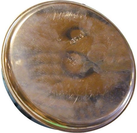 Füstcső takaró fedél 160 mm réz