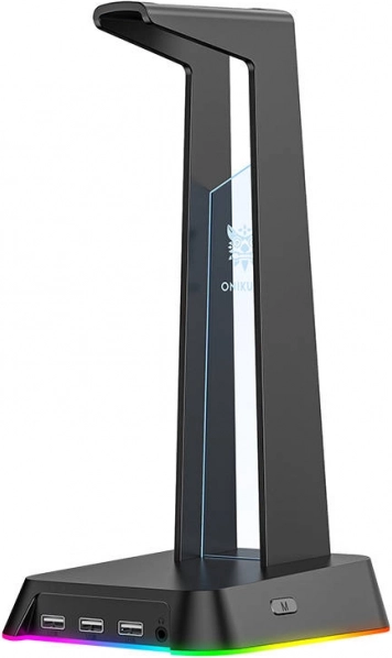 Onikuma fejhallgató állvány RGB világítással