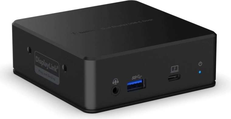 Belkin USB‑C dokkolóállomás kettős kijelzővel (85 W, DisplayLink)