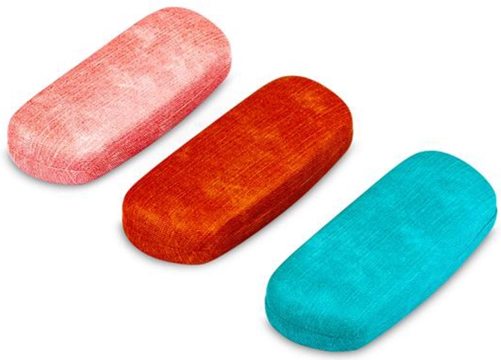 Szemüvegtok, kemény utazótok, 15,9 × 6,7 × 4,1 cm (válogatott színek)