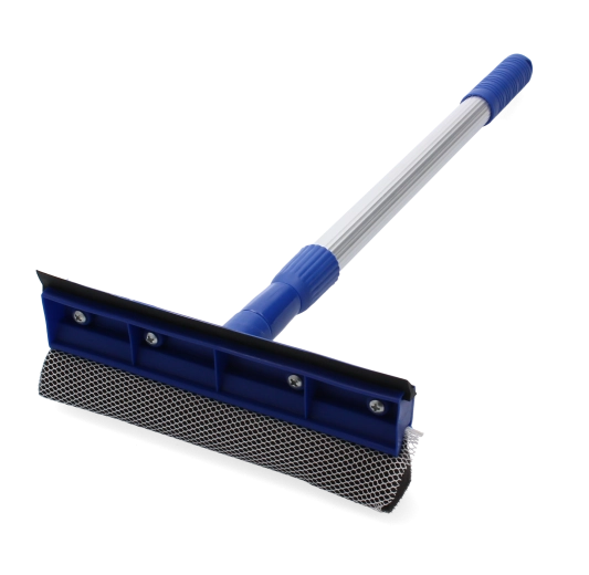 Teleszkópos ablakmosó gumilehúzóval és szivaccsal, 46–70 cm