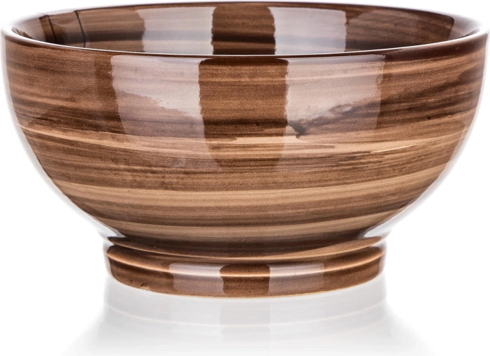 PALAS kerámia tál 14,3 cm barna