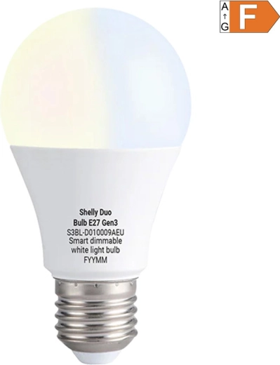 Shelly Duo Bulb Gen3 okos LED izzó E27