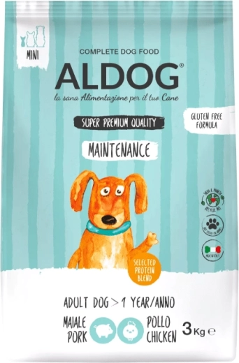 Aldog Maintenance Mini granulátum aktív felnőtt kistestű kutyáknak 3 kg