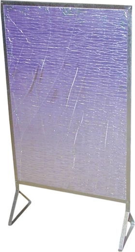 REFLEX tűzhely mögötti védőlemez állvánnyal 74 × 61 cm (95 °C-ig)