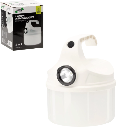 Kemping LED lámpa 2 az 1-ben 11,4 × 11,4 × 15,2 cm