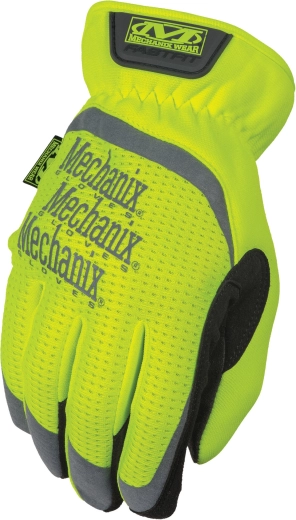 Mechanix FastFit Hi‑Viz sárga munkavédelmi kesztyű XL
