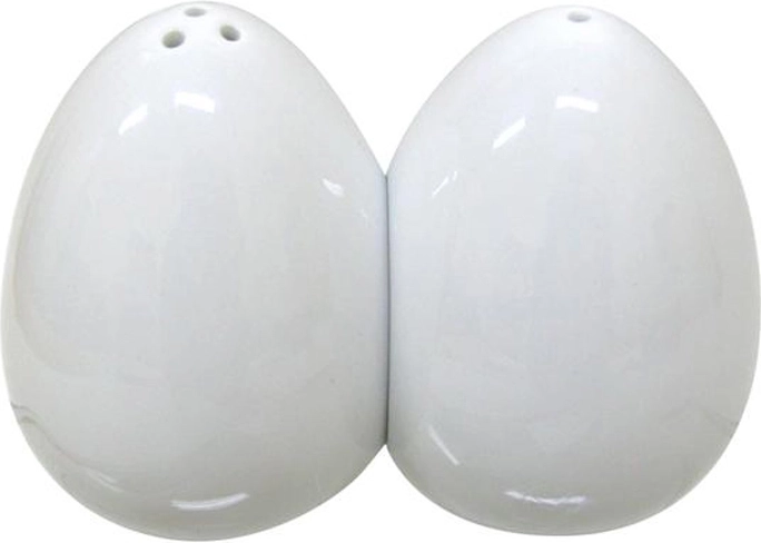 TORO fehér kerámia só- és borsszóró