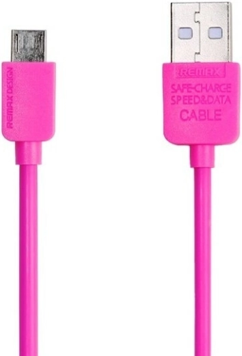 Rózsaszín micro USB kábel 1 m REMAX