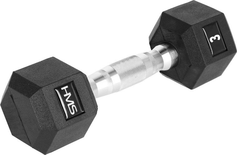 Hatszögletű kézi súlyzó HMS Hex Pro 3 kg