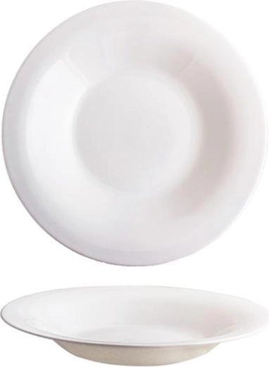 Elba 24 cm mélytányér opálüvegből