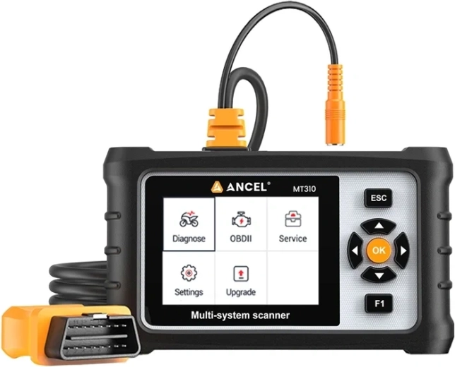 Ancel MT310 motorkerékpár-diagnosztikai szkenner