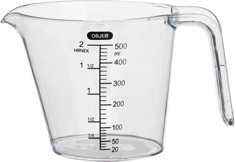 Műanyag mérőkancsó 500 ml