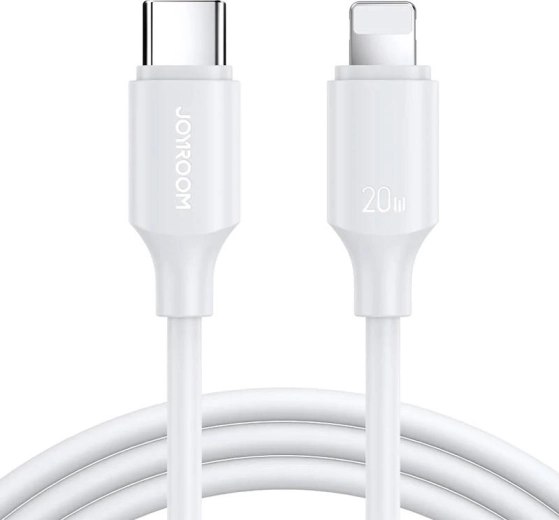 Joyroom USB-C–Lightning kábel 20 W, 1 m (fehér)