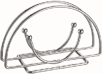 Szalvétatartó, króm, 14 × 5 × 10 cm