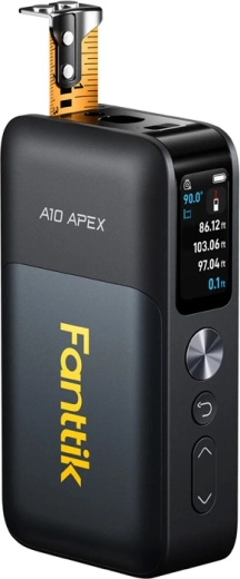 3 az 1-ben lézeres távolságmérő Fanttik A10 Pro keresztlézerrel és digitális mérőszalaggal