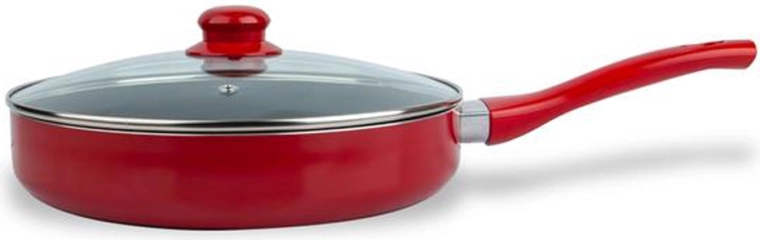 Kitchisimo 28 cm mély serpenyő fedővel, tapadásmentes felület