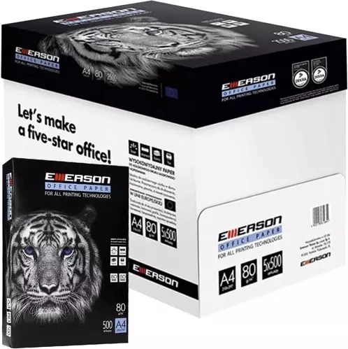 A4 irodai papír 80 g/m² – karton 5 × 500 lap