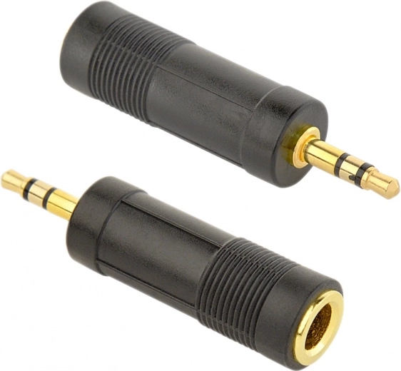 Audio adapter 6,35 mm-ről 3,5 mm-re (sztereó)