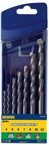 IRWIN Masonry falazófúró készlet 4–12 mm, 7 db