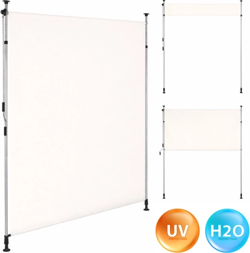 Feszítő erkélyroletta tekerőkarral, bézs, MultiGarden